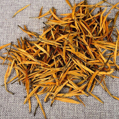 Golden Needle Large Tree Golden Buds Black Tea Yunnan DianHong Balck Tea