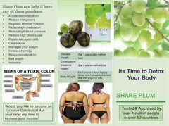 3 Boxes SHARE PLUM SUIBIANGUO WEIGHT LOSS NATURAL DIET SLIMMING FAT BURN