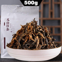 HelloYoung TeaChinese Tea Black Tea FengHetang Dian Hong Yunnan Dianhong Maofeng Tea 500g