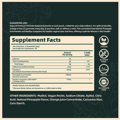 1-3Pack Vital Source Feminine Balance Gummies,Support Women's Health&Wellness/;;