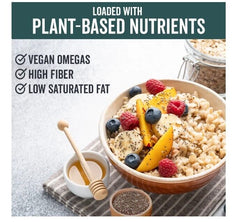 Certified Organic Chia Seeds with Omega-3 Bulk 2.2 LBs, Superfood, Gluten-Free