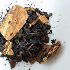 China KU GUA CHA Bitter Melon Tea Tie Guan Yin Oolong Tea In Bitter Gourd