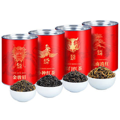 The Four Black Teas Jinjunmei Small Breed Keemun Red Scented Snail Dianhong Tea