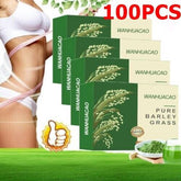 100Pcs Barley Grass Powder 100%Pure &Organic, Pure Organic Barley--