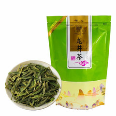 HelloYoung Longjing Green Tea Chinese Food Dragon Well Te Long Jing Tea 250g