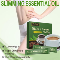 Slim Green Coffee with Ganoderma Control Weight Detox Tea Weight Loss 18pcs/box