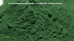 Spirulina Powder Organic 100% Pure Non-Gmo Non-Irradiated 1.1 lb - 17.6 ounce