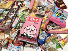 100 Piece Lot Asian Snack Box Japanese Korean Chines Variety Treat Sample Tester