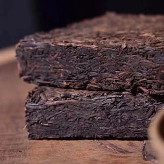 250g Cooked Pu-erh Tea Brick Mansong Puerh Ripe Tea Premuim Big Leaf Pu'er Tea