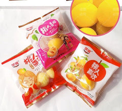 30g * 5 Pack Chinese Snack Sour, Sweet, Crispy Peach, Honey Peach