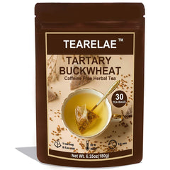 HelloYoung TEARELAE Himalayan Tartary Buckwheat Teabags 6g*30 Bags Roasted Nuts Aroma