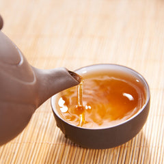 Chinese Tea Pu'er Tea Good Luck Puer Tea Ripe Cooked Tea Cake 357g COFCO