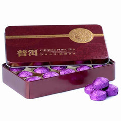 HelloYoung Delicate Box Pack Shu Puerh Tea Health Care75g, Jasmine Mini Tuocha Ripe Puer