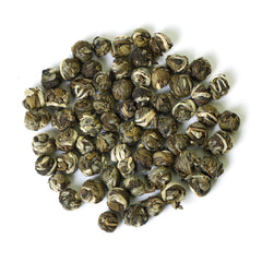 HelloYoung HELLOYOUNG 30Pcs*8g Supreme Jasmine Dragon Pearl Loose Green Tea Hand Roll