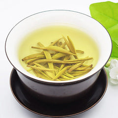 HelloYoung Green Tea Silver Needle Jasmine Scented Green Chinese Jasmine Tea King 100g