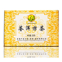 Xiaguan Tuocha Raw Cang Er Fang Zhuan Tea Shen Pu Erh Aged Tea Brick 250g