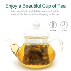 HelloYoung Jasmine Dragon Pearl Tea Jasmine Green Tea - Delightful Aroma 113g