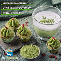 HelloYoung 3.5Oz Authentic Japanese Origin Organic Ceremonial Grade Matcha Green Tea Powder