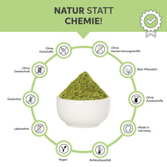 Bio Matcha Pulver Tee 250g | Premium Matchapulver | 100% ohne Zusätze | Grüntee