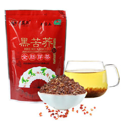 HelloYoung Premium Roasted Black Tartary Buckwheat Tea Grain Chinese Herbal Tea 500g