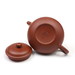 HelloYoung Huang Long Shan Rude Ore Dahongpao Pot Filter Xishi Teapot 300ml Purple Clay