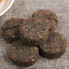 Pu-erh Glutinous Rice Aroma Ripe Puer Tea Mini Cake Tuo Cha Tea Cooked Pack 500g