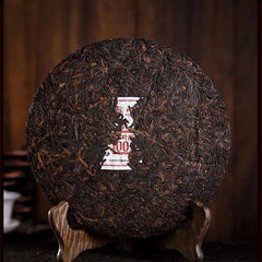 MENGKU Rongshi Yongde Mu Ye Chun 001 Pu-erh Tea Cake 400g Ripe Puer Tea