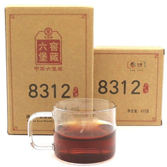 HelloYoung Hey Cha Liu Bao Zhong Cha Dark Tea Chinese Tea Brick 8312 Liupao Tea 400g