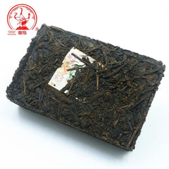 HelloYoung Three Cranes Sanhe Liu Pao Tea 3208 Golden Flower Dark Tea China Tea 400g