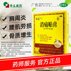 奇正消痛贴10贴/盒 Qi Zheng Xiao Tong Tie Qizhengxiaotong Tie 10pcs/box
