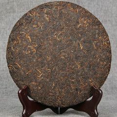 357g Top Premium Menghai Scent of Time Ripe Puer Tea Golden Bud Shu Puerh Tea