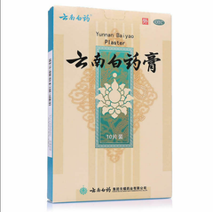 正品云南白药膏跌打损伤活血化瘀膏贴1盒10片装 YNBY Gao Die Da Sun Shang 1 Boxes/ 10 Pcs