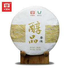 Mellow Taste Menghai Dayi Chunpin Yunnan Pu-erh Tea Cake 357g Ripe Puerh