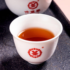 CHINATEA Brand Lao Ba Zhong Purple Box Liu Pao Hei Cha Dark Tea Loose Tea 100g