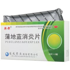 韩都蒲地蓝消炎片 Handu Pudilan Xiaoyan Pian