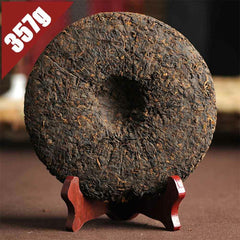 HelloYoung Yr Bulang Mountain Shu Purerh Tea Arbor Eco King Ripe Puer Tea 357g