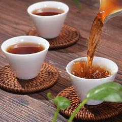 HelloYoung Black Tea Cake Aged Wuyi Mountains Da Hong Pao Dragon Phenix Big Red Robe Tea