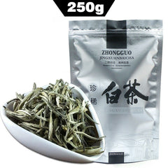HelloYoung Chinese Silver Needle White Tea Silver Needle Organic Bai Hao Yin Zhen Tea 250g