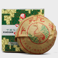 HelloYoung Big Xiao Fa Tuo Cha Tuocha * Yunnan Xiaguan Puer Ripe Pu'er Tea Boxed 250g