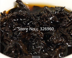 HelloYoungRipe Pu Er Tea 357g Aged Puer Tea Organic Dull-red Ancient Black Pu-erh Tea