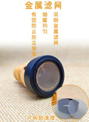 养生葫芦艾灸木制艾条卷支架1件装 Yang Sheng Hu Lu Ai Jiu Mu Zhi Ai Tiao Juan Zhi Jia 1Pc