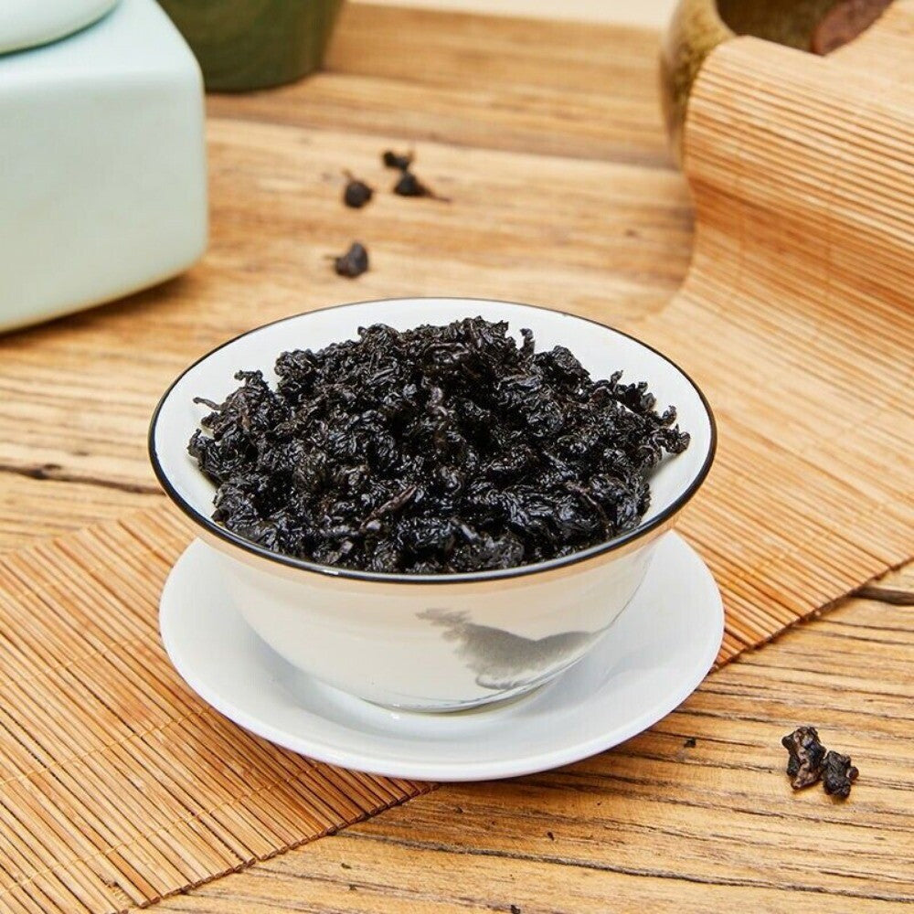 Taiwan High Mountain Aged Black Oolong Tea 150g Rich Roasted Fruity