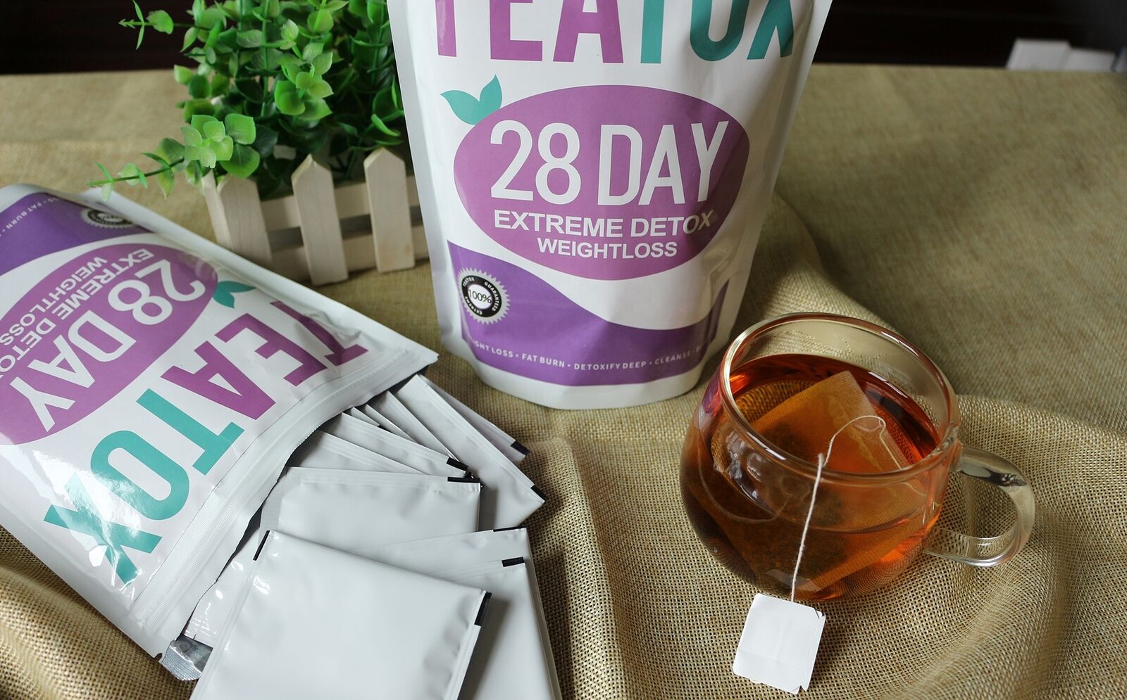 Slimming Green Tea Diet Weight Loss Tea Herbal Health Fit Slimming Detox Teabag