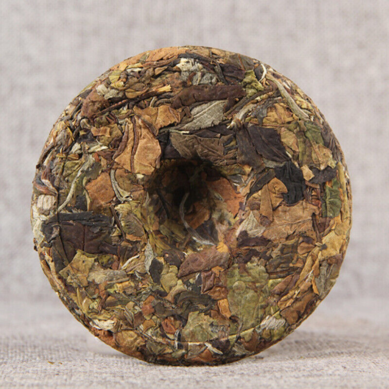 HelloYoung 100gChinese White Tea Cake Xiao Bai Tian High Mountain Tea  Organic Ancient Tree