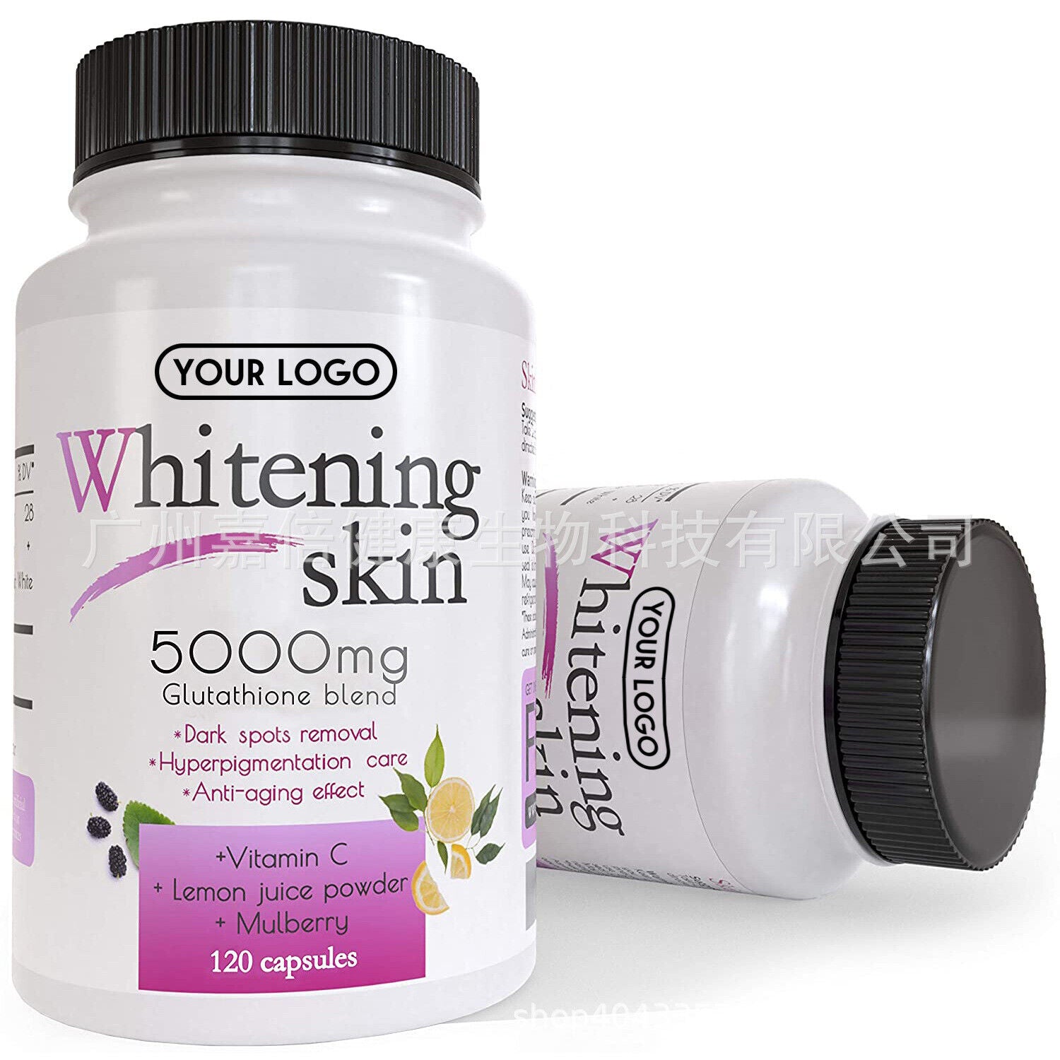 Glutathione Whitening skin capsules 120 capsules