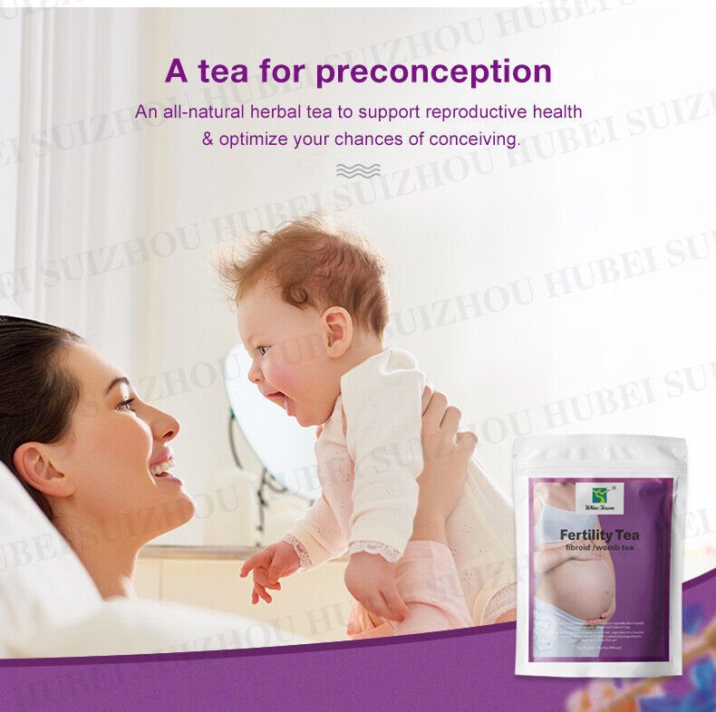 Female Fertility Tea Womb Detox Pregnancy Fibroid Teanatural Herbal Vitality Tea