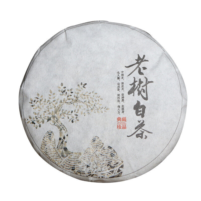 HelloYoung 100g Dry Storage Old Tree White Tea Big Tree Tea Tea Cake Yunnan White Tea