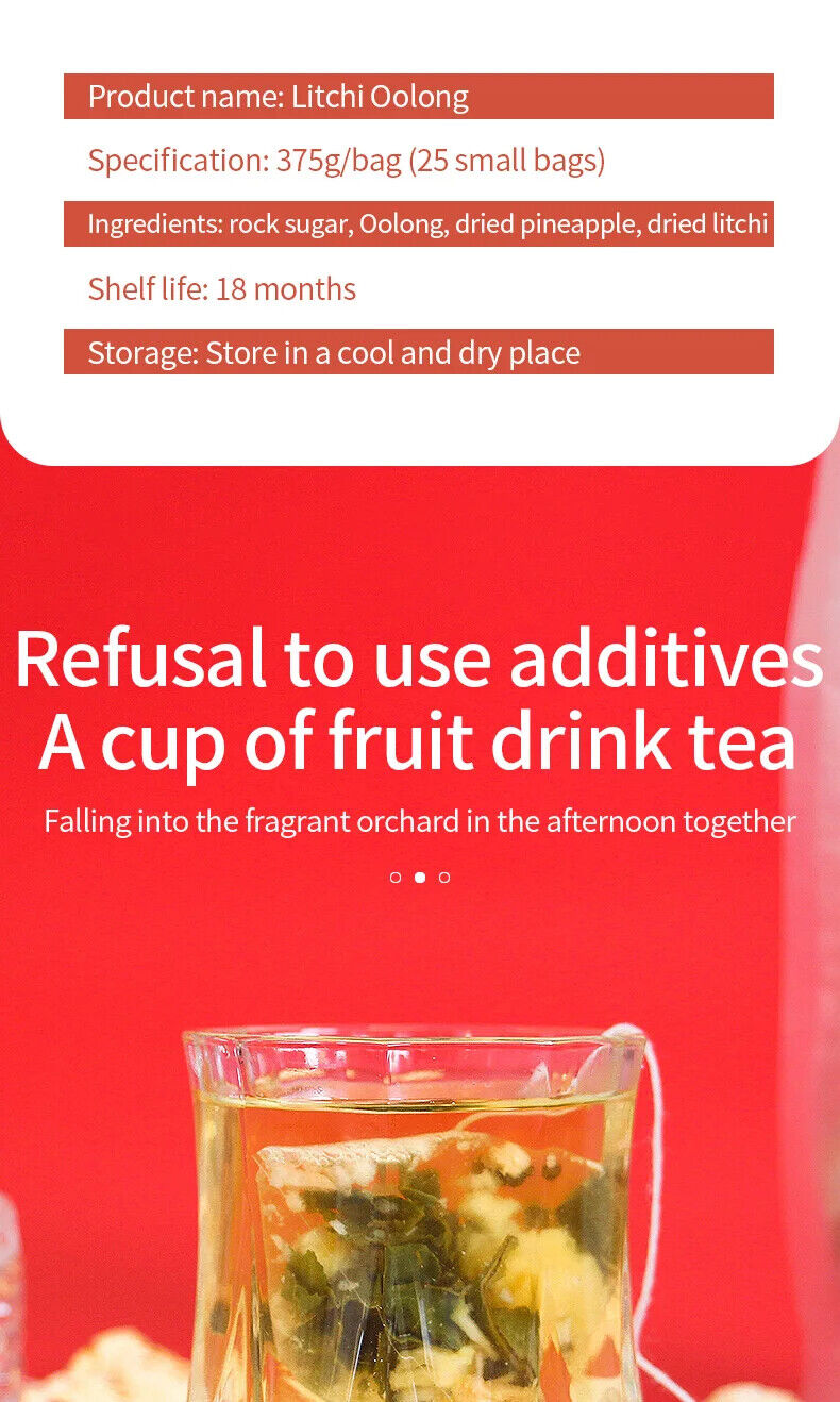 Litchi Oolong Tea Herbal Tea 375g