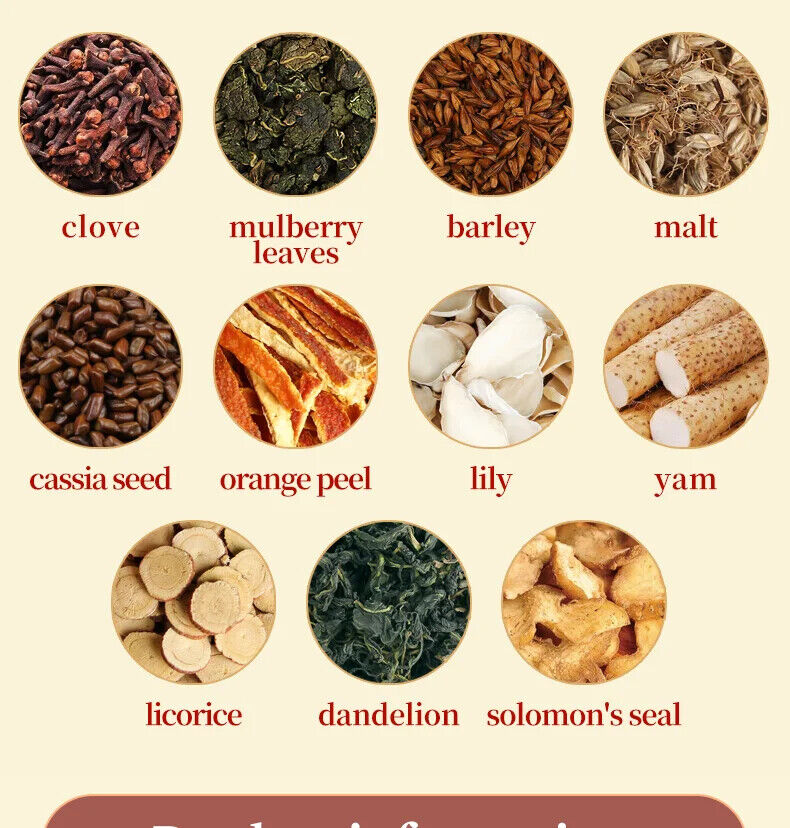 Dingxiang Weishu Tea Healthy Herb Tea Bag 150g/30 Bags