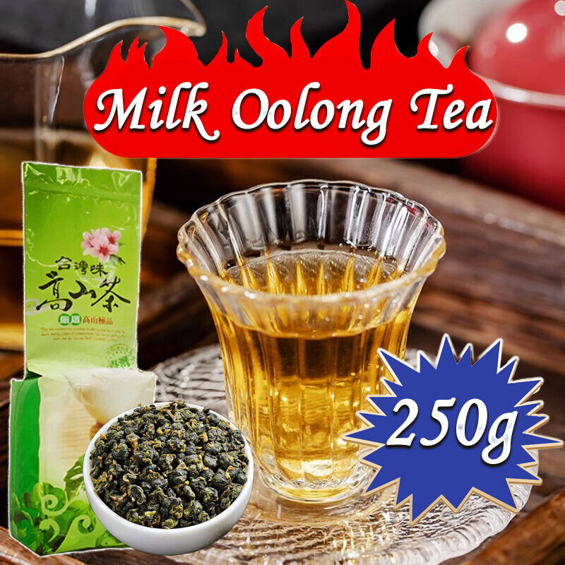 Milk Jin Xuan Oolong  Green Tea Organic Great Milky Cream Taste and Aroma 250g